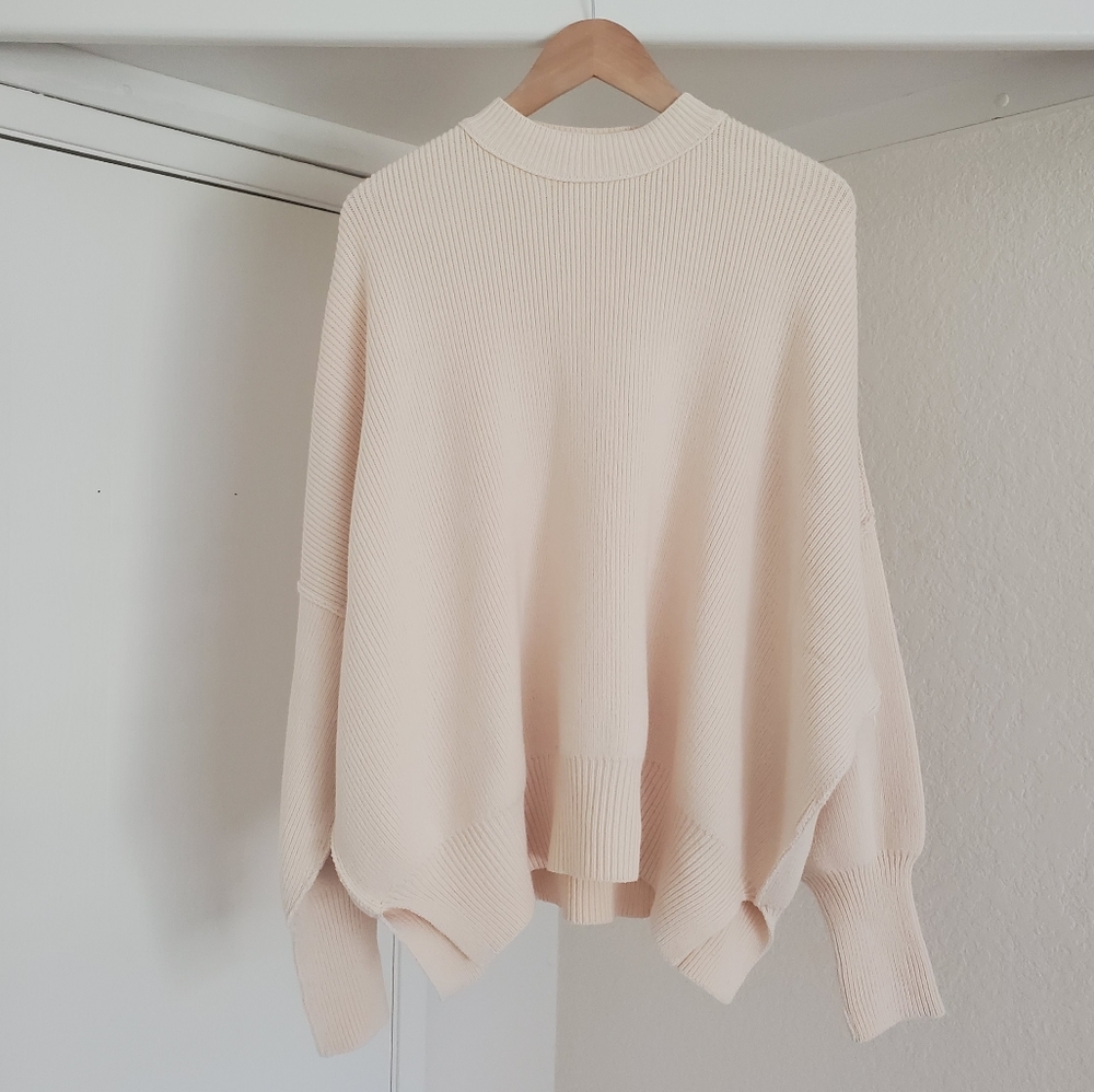NWT Free People Easy Street Tunic Sweater
